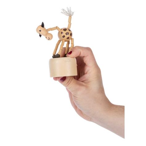 Ganz Wooden Animal Push Puppet The Nut House