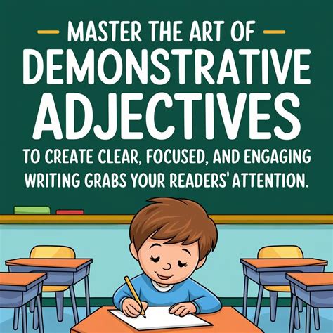 Demonstrative Adjectives Usage And Examples