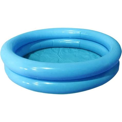 Pataugeoire gonflable à 2 anneaux pour enfants Piscine ronde