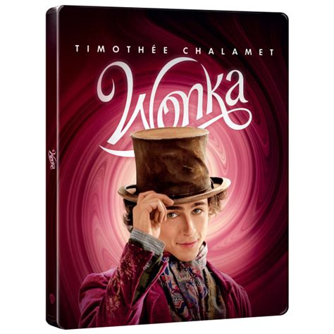 Wonka 2023 Wonka Blu Ray Dvd Combo Pack Steelbook Wonka