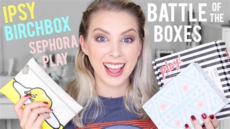 Ipsy Vs Birchbox Vs Sephora Play Box Unboxing July Battle Of