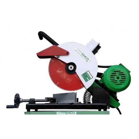 Heavy Duty Cut Off Machine 3 Hp Power Emco 14 Inch 1 Phase Motorized