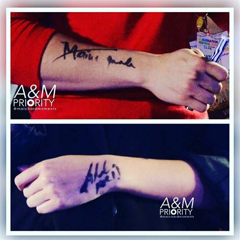 How They Claim One Another 😍 Tattoo Quotes Maine Mendoza Adorable