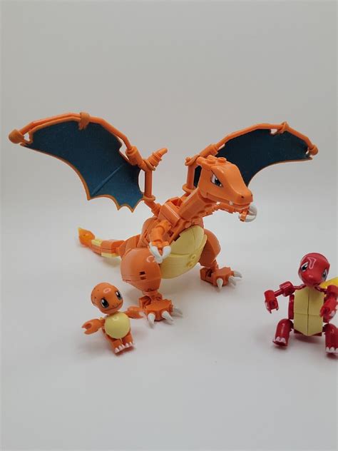 Mavin Mega Construx Pokemon Charmander Evolution Building Set