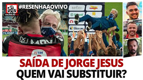 Saída de Jorge Jesus possíveis substitutos e reação da torcida rubro