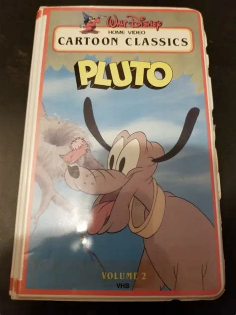 WALT DISNEY HOME Video Cartoon Classics VHS Lot Goofy Pluto Looney