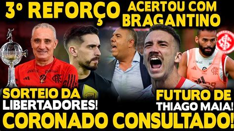 3REFORÇO FLA ACERTANDO BRAGANTINO POR ORTIZ CORONADO CONSULTADO