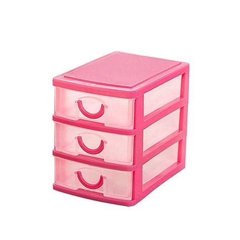 New Arrival Durable Plastic Mini Desktop Drawer Sundries Case Small