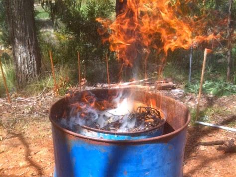 Making Biochar Building Our First Dome School Biochar Stove Milkwood