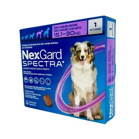 Nexgard Spectra L De A Kg Antiparasitario Interno Y Externo