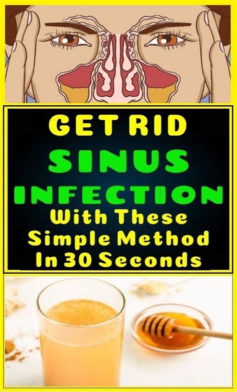 Get Rid Sinus Infection With These Simple Method In 30 Seconds In 2020