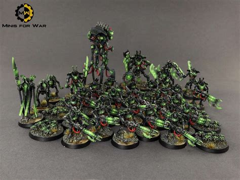 K Indomitus Necron Army Minis For War Painting Studio