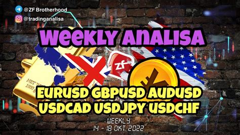 Weekly Analisa Teknikal Eurusd Gbpusd Audusd Usdcad Usdjpy Usdchf Tgl