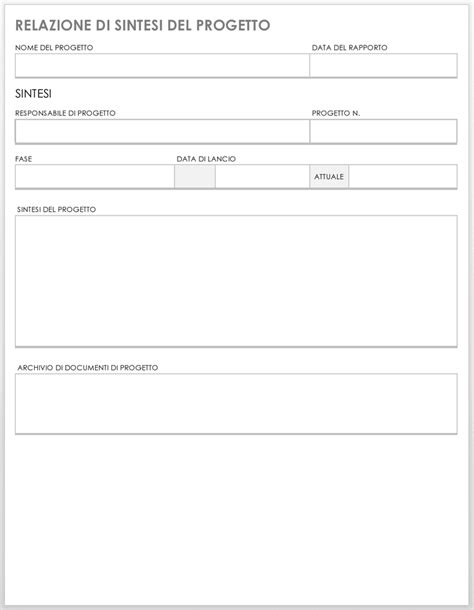 Modelli Gratuiti Di Report Del Progetto Smartsheet