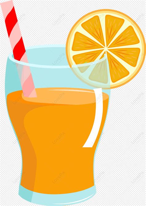 Elemento De Jugo De Naranja De Dibujos Animados De Verano Png Im Genes