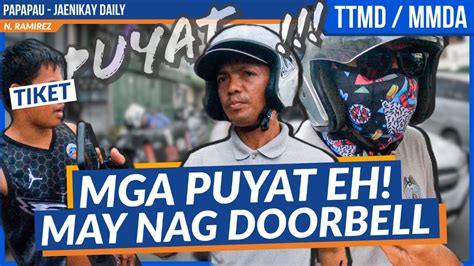 10 MINUTES NA YUNG BINIGAY NA PALUGIT Ttmd Mmda Papapau YouTube