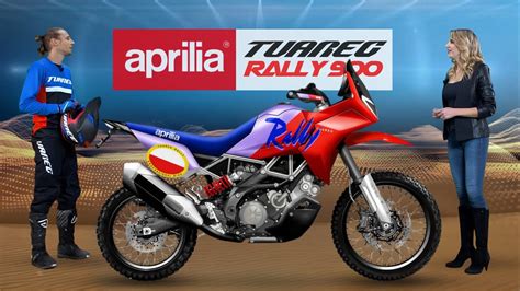 New Aprilia Tuareg Rally Unveiled Bigger Is Better Youtube