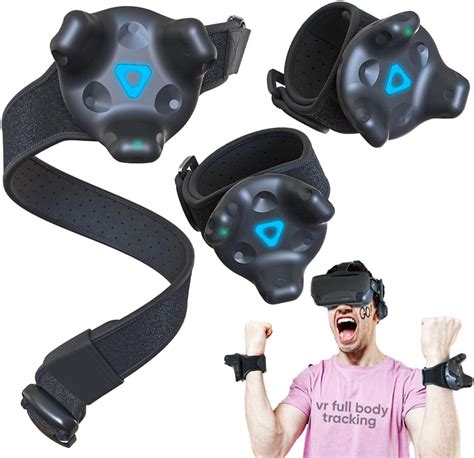 Skywin Vr Tracker Belt And Strap Bundle For Htc Vive System Pucks