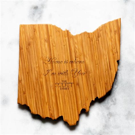 Ohio State Buckeyes Cutting Boards Etsy