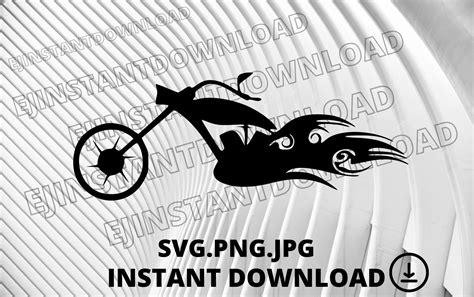 Motorcycle Svg Motorcycle Digital File Motor Bıke Svg Motorcycle Clipart Motorcycle Vector Art