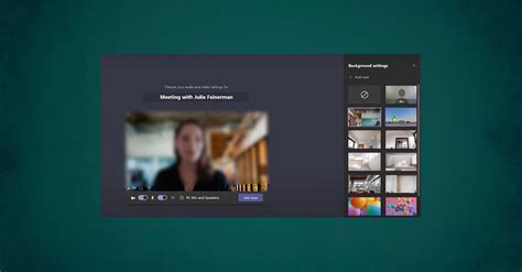 How To Use Custom Backgrounds On Microsoft Teams Windows Central