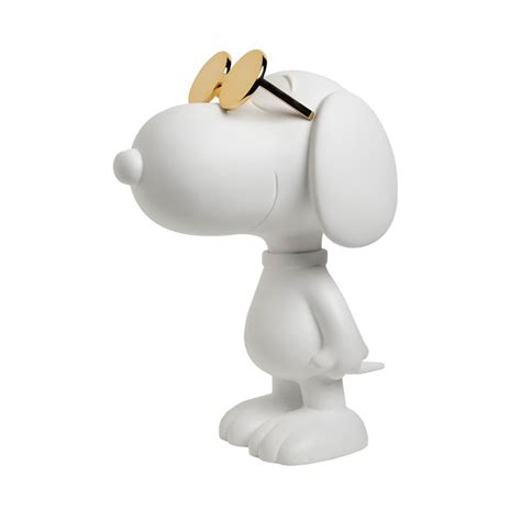 Figurine Snoopy Sun Chromé Peanuts 27 cm Leblon Delienne