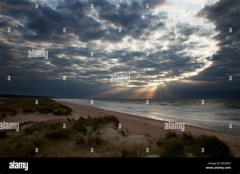 Holkham sunset hi-res stock photography and images - Alamy