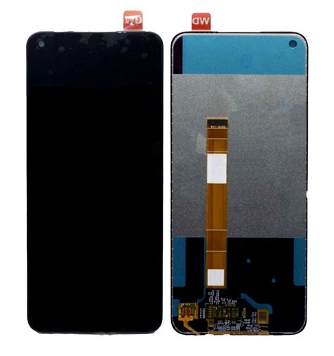 Lcd With Touch Screen For Realme Blue By Maxbhi