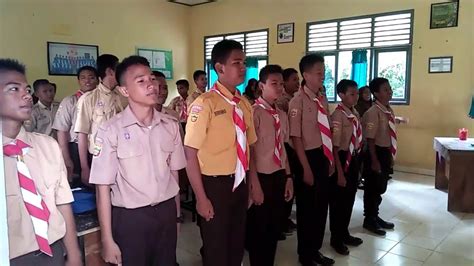 Yel Yel Pramuka Paling Keren SMKN 1 Indralaya Selatan YouTube