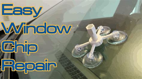 Easy Window Chip Fix Rain X Repair Kit Step By Step YouTube