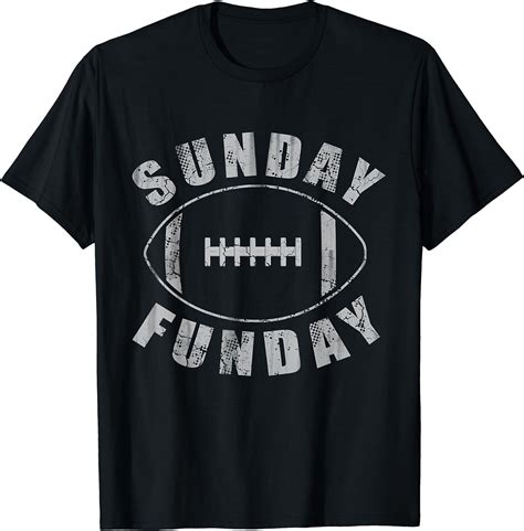 Sunday Funday Football Sports Men Women Kids T Shirt