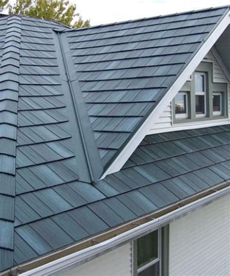 EDCO ArrowLine® Metal Shake Roofing Shingles | House roof design, Roof ...