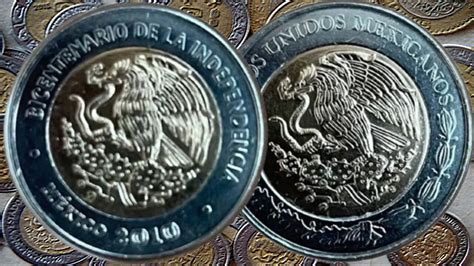 ¿moneda De 5 Pesos Que Se Vende En 750 Es Que Tiene Doble Escudo