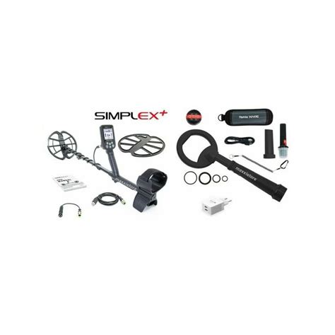 Nokta Makro Simplex Plus Metal Detector Piastra 11 Pulsedive Pointer