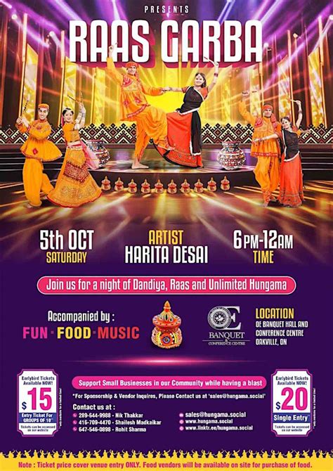 NAVRATRI GARBA BY HUNGAMA SOCIAL - Premier Tickets