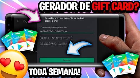 Pagou Como Ganhar Gift Card De Gra A Na Google Play Store Gr Tis