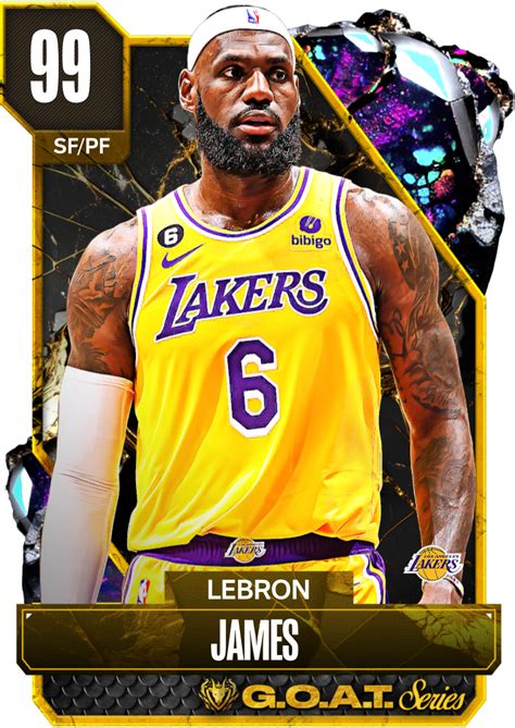 NBA 2K24 2KDB Custom Lineup LeGOAT James