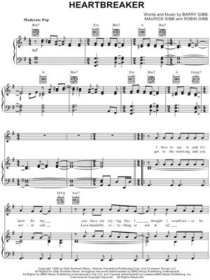 Heartbreaker Sheet Music Arrangement Available Instantly Musicnotes