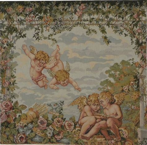 Gazebo Cherubs Limited Quantities The Tapestry House Jacquard