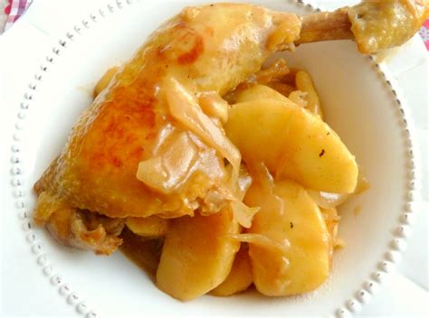 Poulet Aux Pommes Et Au Cidre Rappelle Toi Des Mets