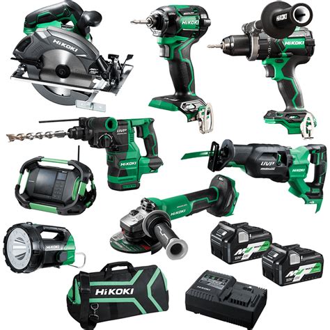 Hikoki V Ah Ah Multivolt Brushless Cordless Piece Combo Kit