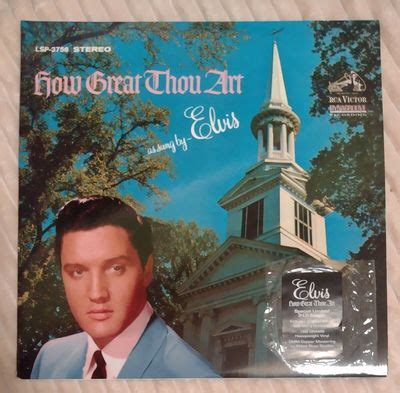 Elvis Presley Ftd How Great Thou Art Special Limited Edition 2 Lp Set Rare