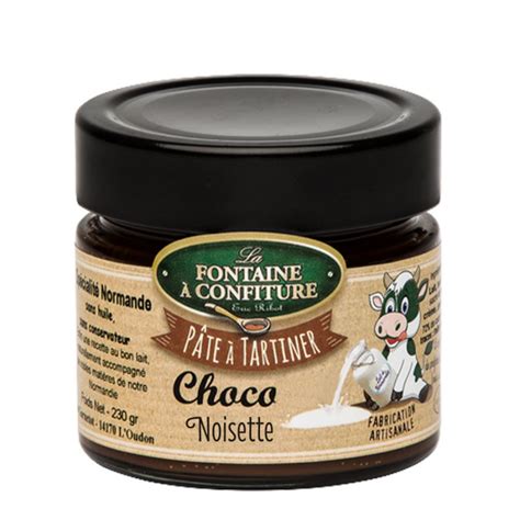 P Te Tartiner Chocolat Et Noisette G La Fontaine Confiture