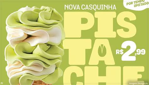 Ragazzo Lan A Novo Sorvete De Pistache Food Innovation