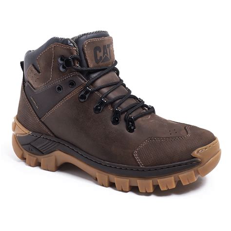 Bota Caterpillar Colorado Masculina Coturno Couro Legitimo Shopee Brasil