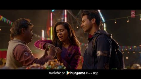 Latest Bollywood Song Nazar Nalag Jaaye Stree Raj Kummar Rao Shraddha