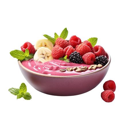 Ai Generated Smoothie Bowl Clip Art 40209904 Png