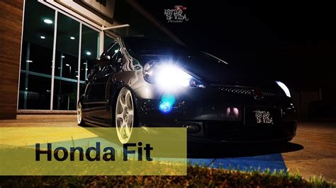 Honda Fit Rebaixado Suspens O A Ar Youtube