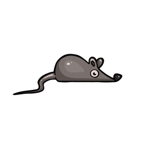 Premium Vector Cartoon Colored Mouse Rat Vector