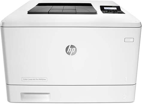 Hp Laserjet Pro M452nw Wireless Color Laser Printer With Built In Ethernet Amazon